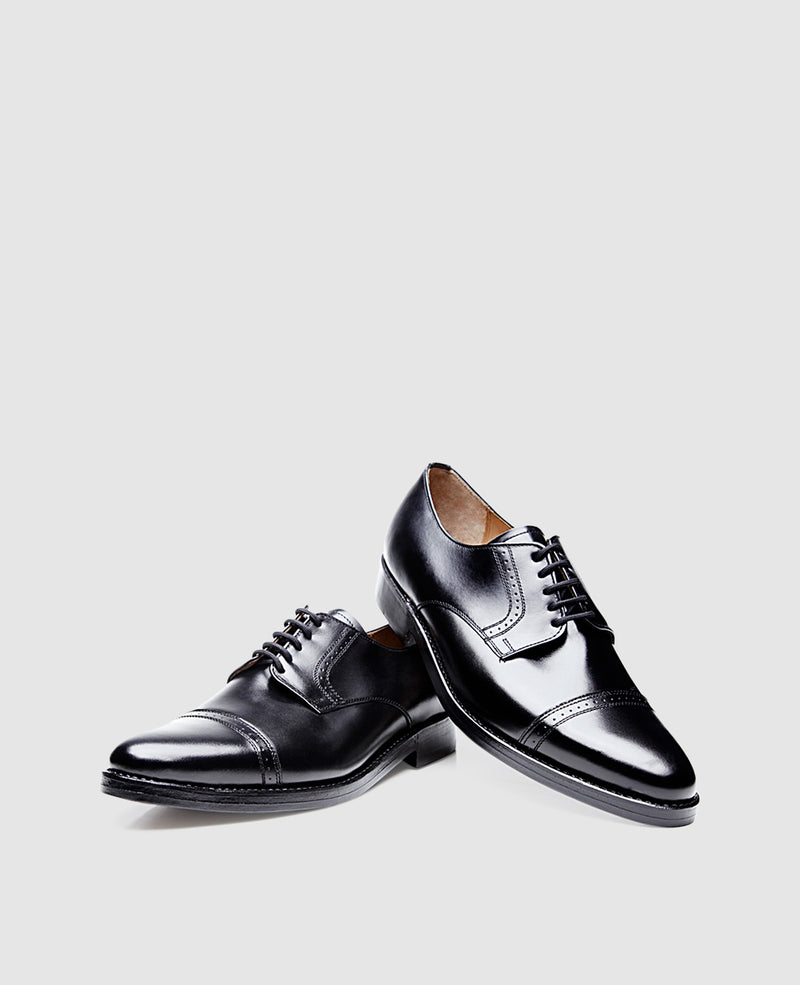 Milano Quarter-Brogue BC - Schwarz