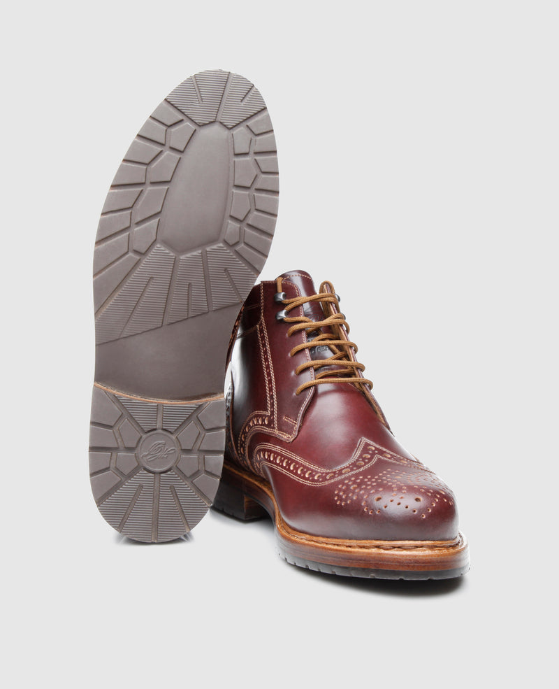 Buda Full-Brogue C - Oxblood