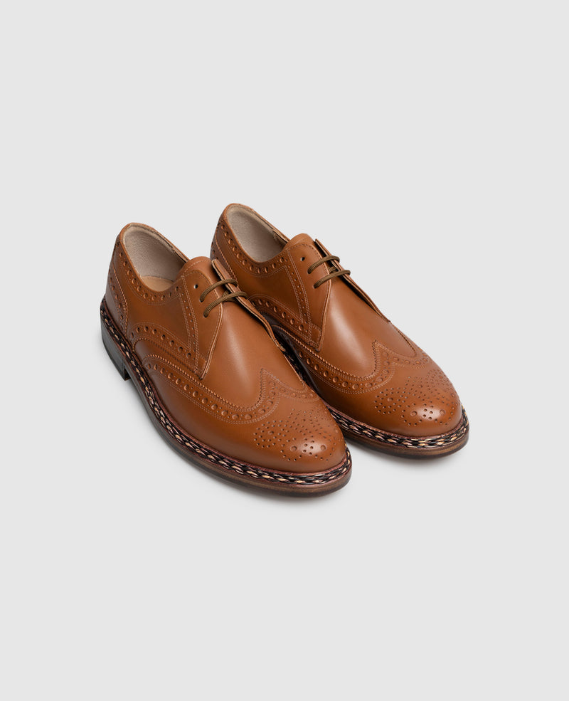 Buda Full-Brogue AC - Tabacco