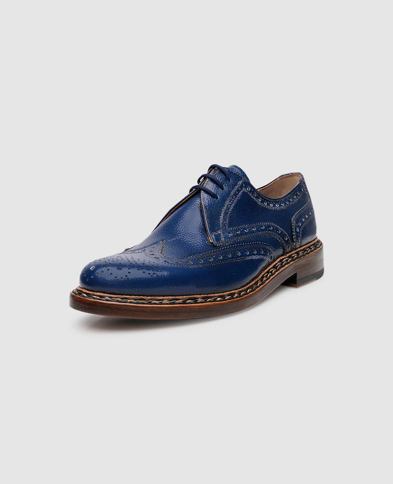 Buda Full-Brogue AG - Blau