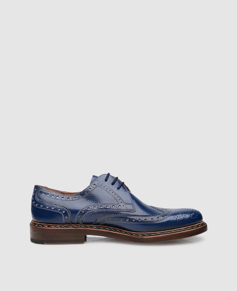 Buda Full-Brogue AG - Blau