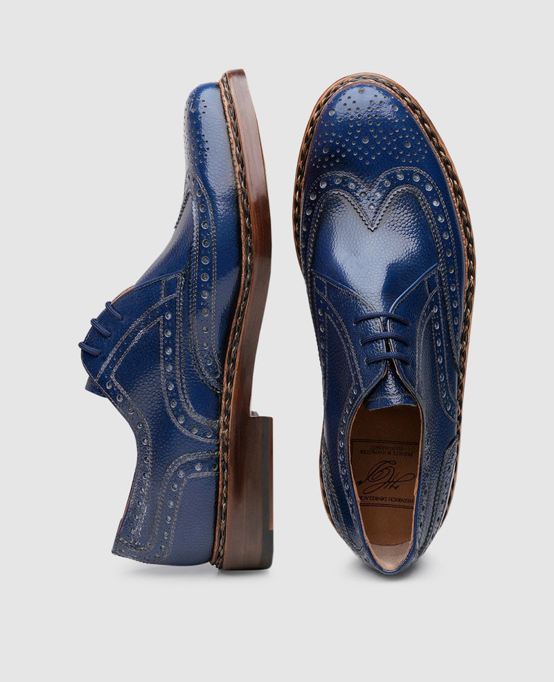 Buda Full-Brogue AG - Blau