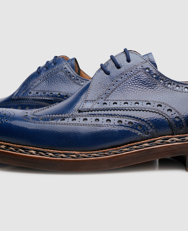 Buda Full-Brogue AG - Blau