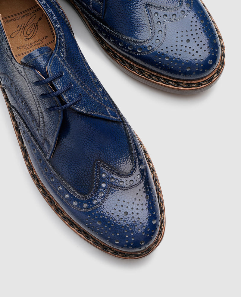 Buda Full-Brogue AG - Blau