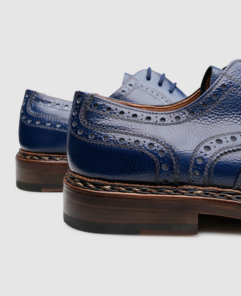 Buda Full-Brogue AG - Blau