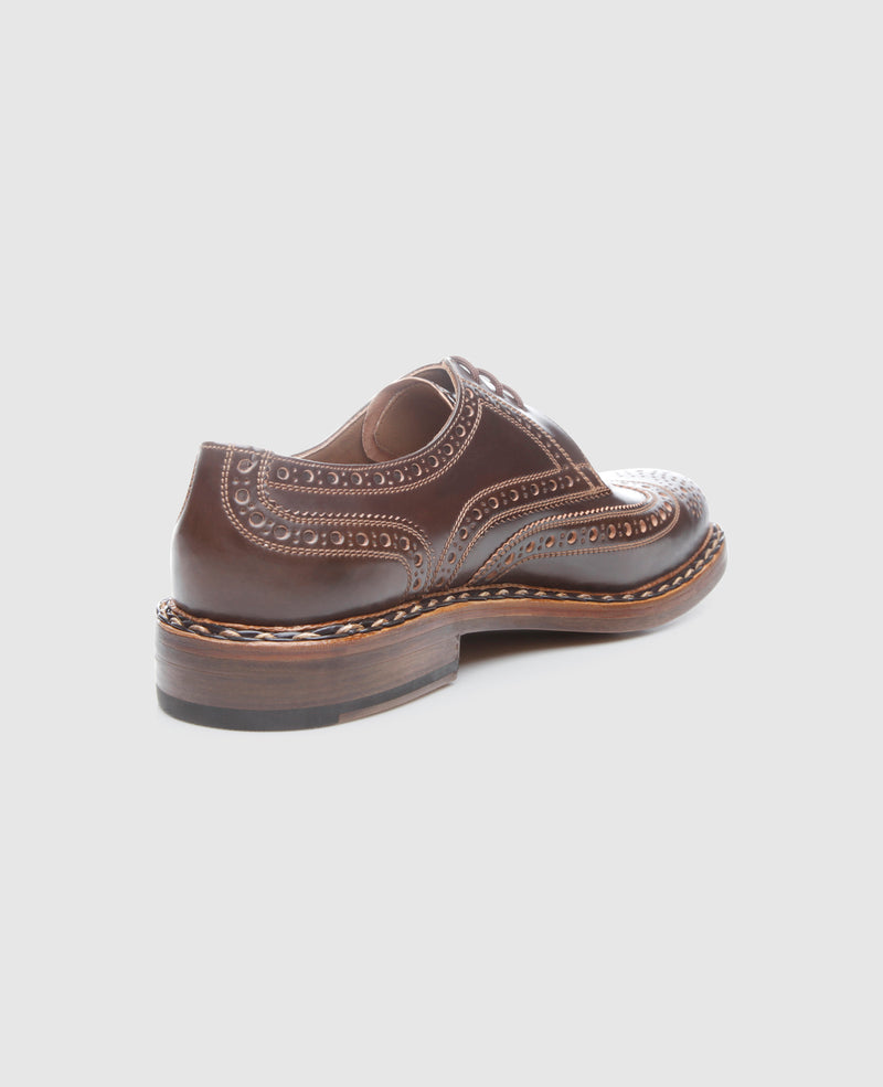 Buda Full-Brogue C - Dark Cognac