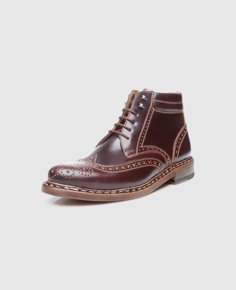 Buda Full-Brogue C - Oxblood