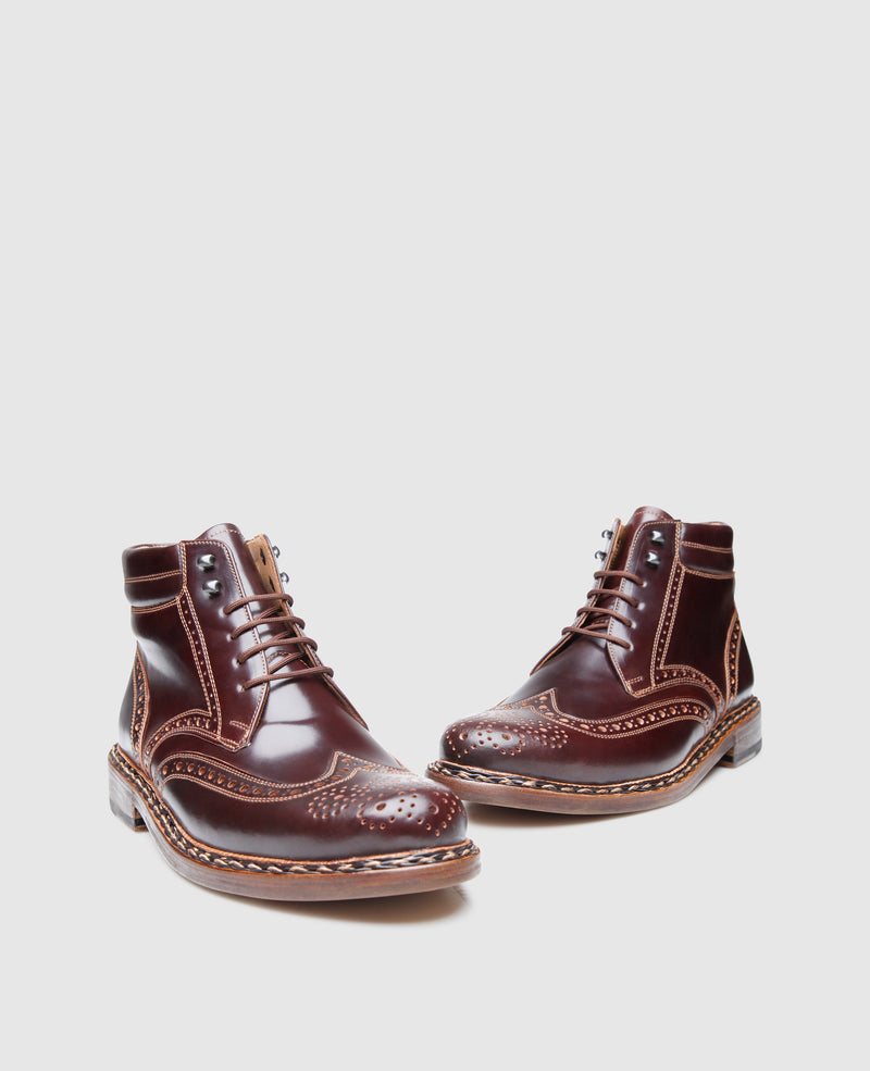 Buda Full-Brogue C - Oxblood