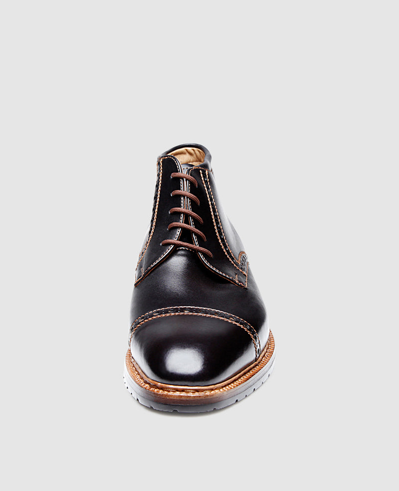 Luzern Quarter-Brogue SC - Schwarz