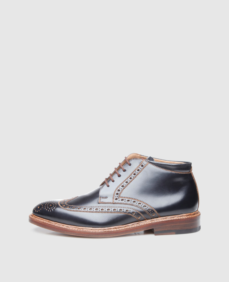 Luzern Full-Brogue C - Schwarz