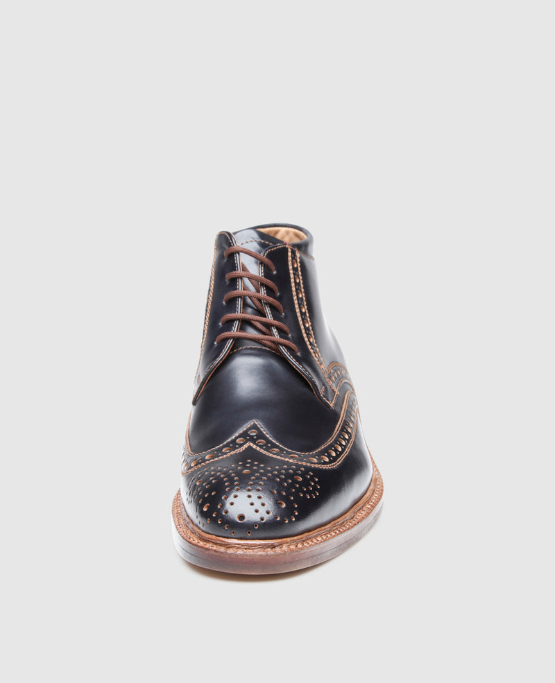 Luzern Full-Brogue C - Schwarz