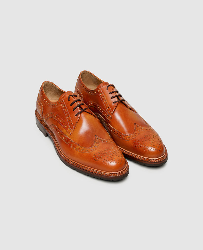 Genf H Full-Brogue TC - Cognac