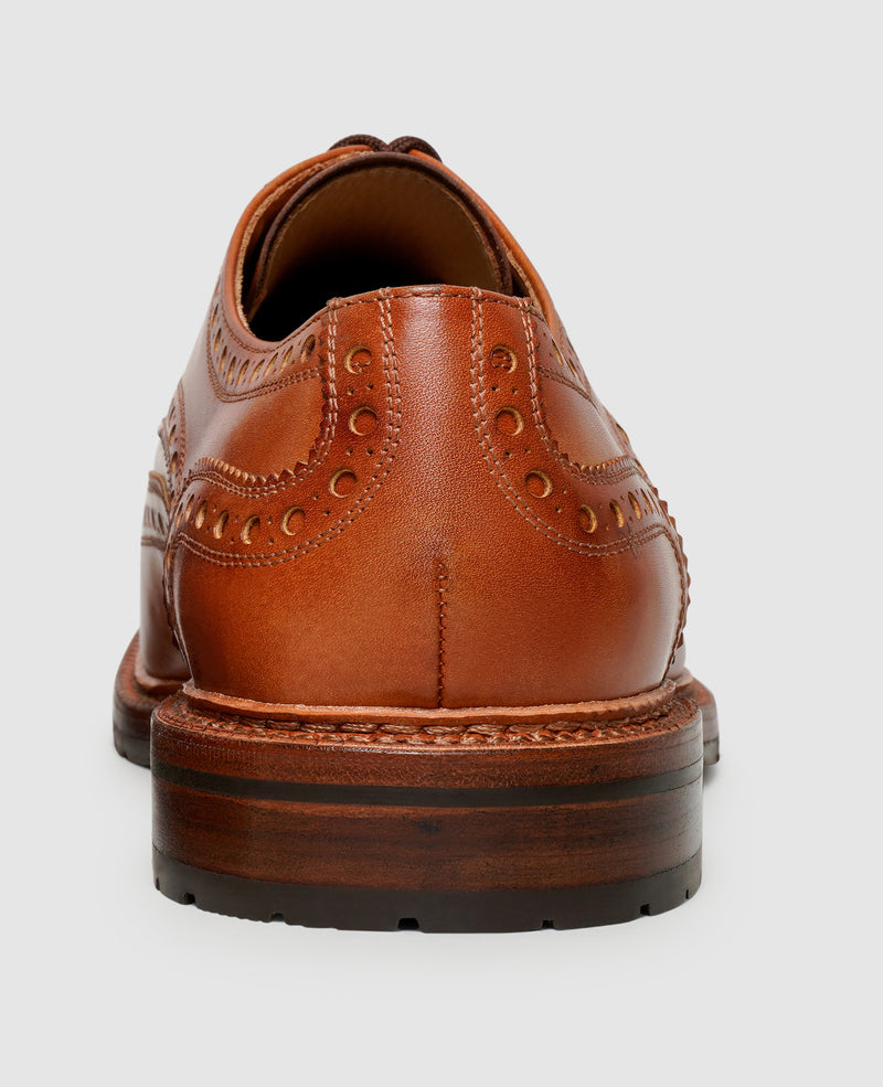 Genf H Full-Brogue TC - Cognac