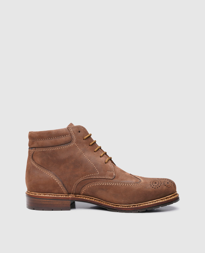 Janosh K Full-Brogue M - Coffee