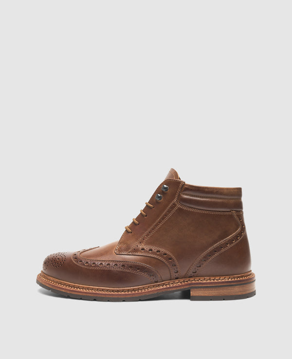 Buda Full Brogue H - Caramel